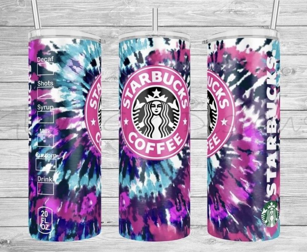 NWT Starbucks Wave Tumbler in Pink & Purple So - Depop